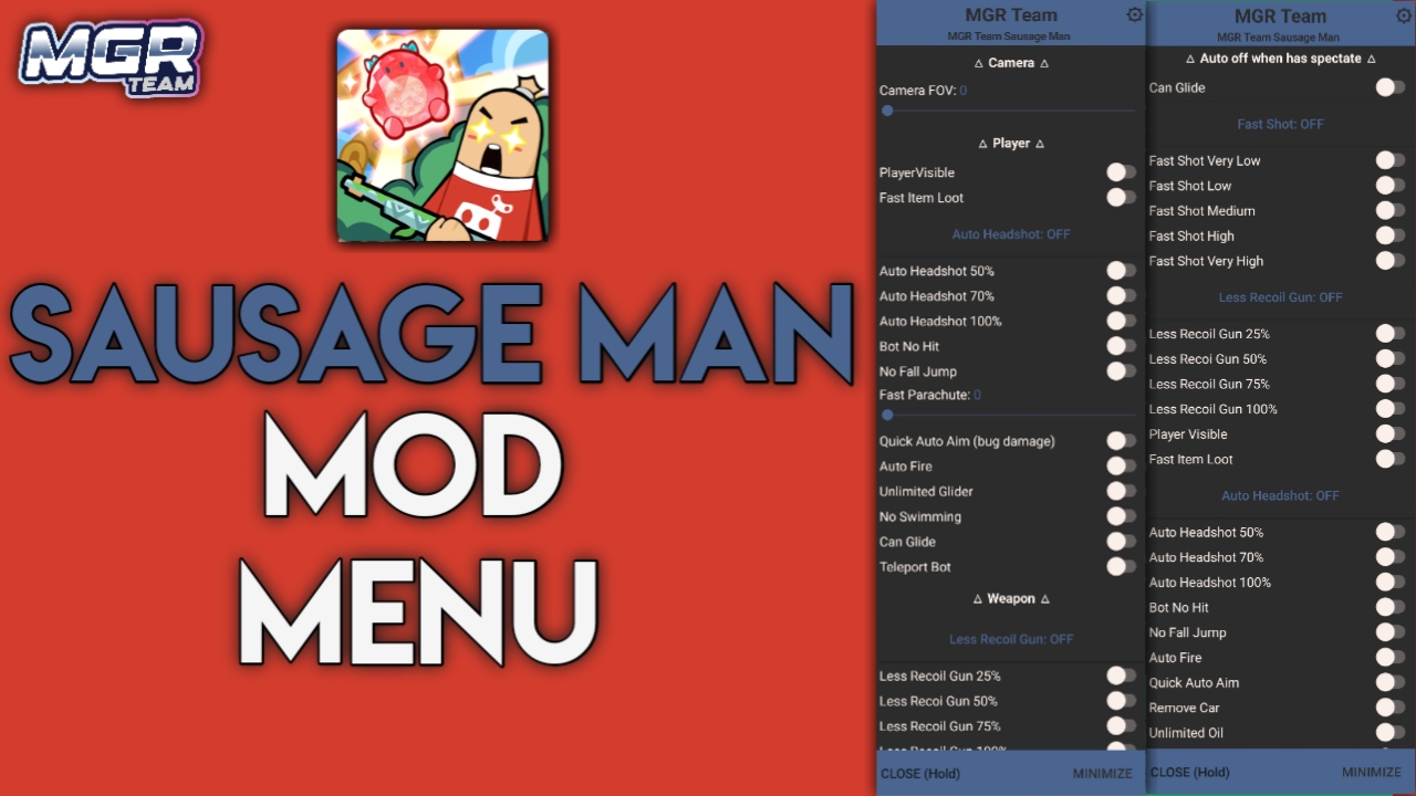 SAUSAGE MAN 24.12 MOD MENU VIP